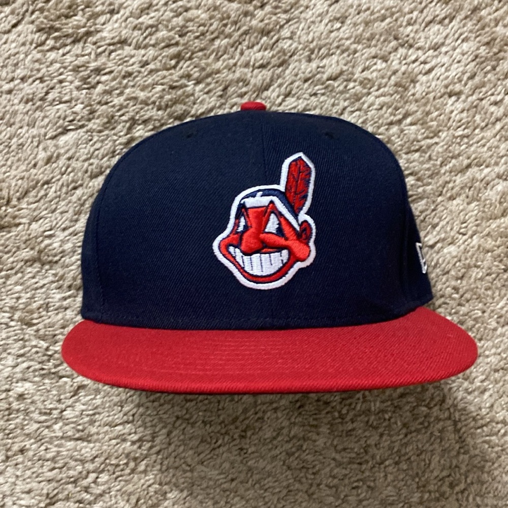 Brand “NWOT” New Era Cleveland Indians Baseball ⚾️ Cap 🧢  SZ 7 3/8